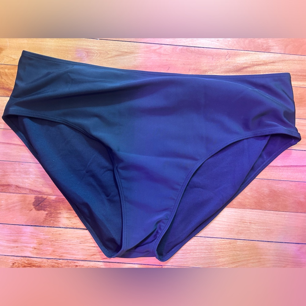 Shein black swim bottom size 4xl